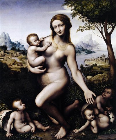 Leda and her Children by Leonardo da Vinci